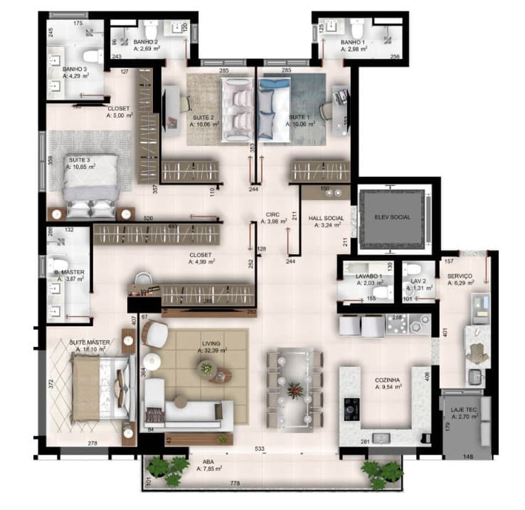 Planta 3301